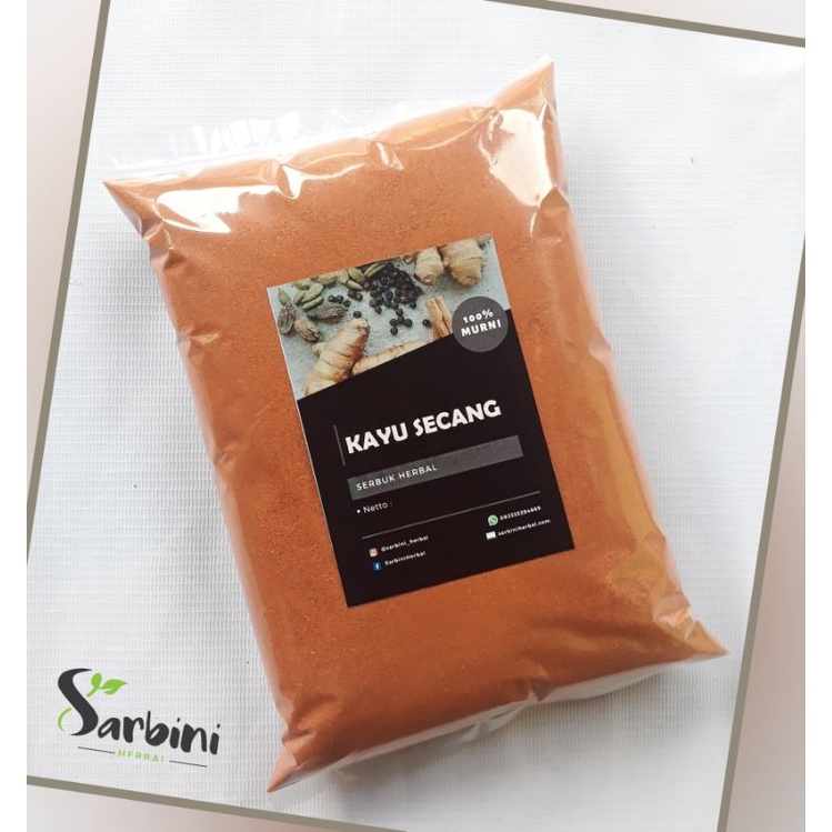 Kayu Secang Bubuk / Serbuk Secang 1 kg Asli Murni