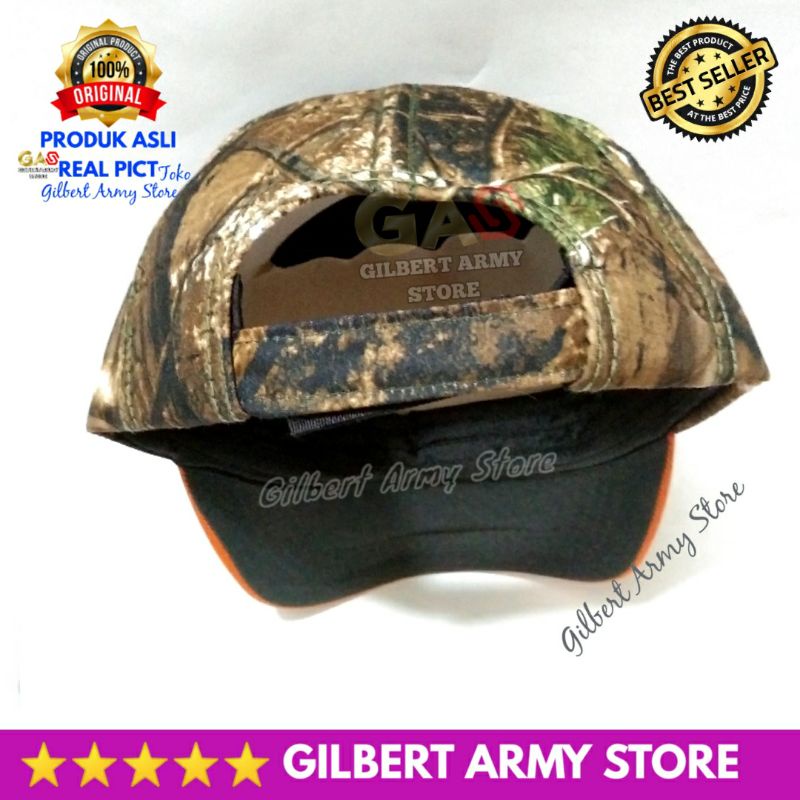 Topi Camo  motif hunting perbakin Murah Grosir Gilbert Army Store kualitas premium