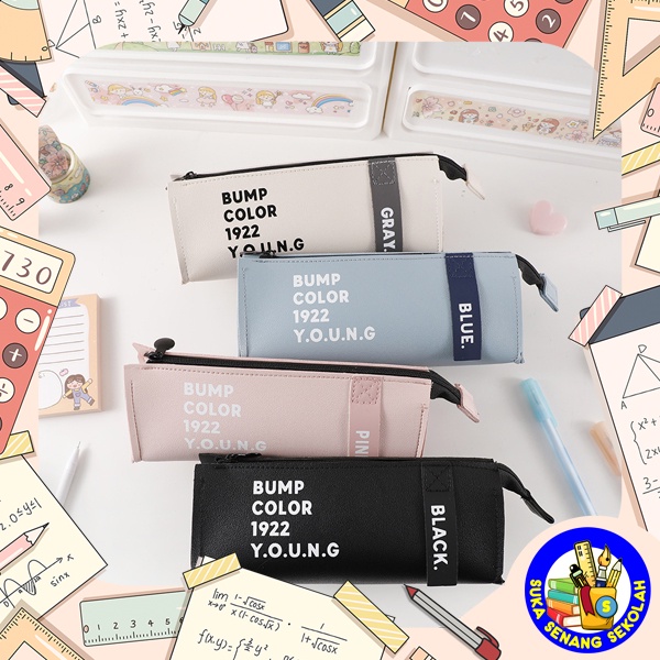 

Kotak Pensil Bump Color 1922 Y.O.U.N.G SK0057