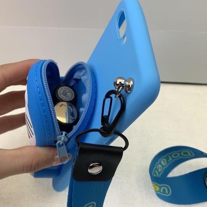 DIJUAL!! SAMSUNG J7 PRIME J3 2016 J5 2016 J7 2016 Soft Case Dompet + Tali Gantungan HP Karakter จ