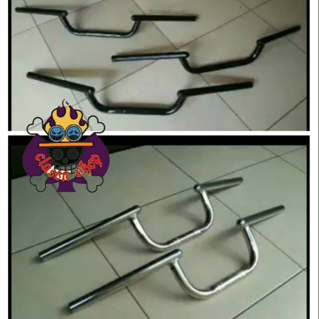 stang stir caferacer sprinter clubman pnp Honda CB CG GL 100 125 max pro glatik herex japstyle tiger