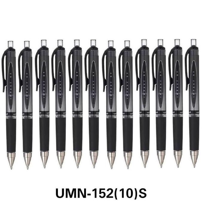 

PULPEN Tanda tangan ANTI LUNTUR!!! UNIBALL GEL IMPACT 1,0mm BROAD - Hitam HEMAT