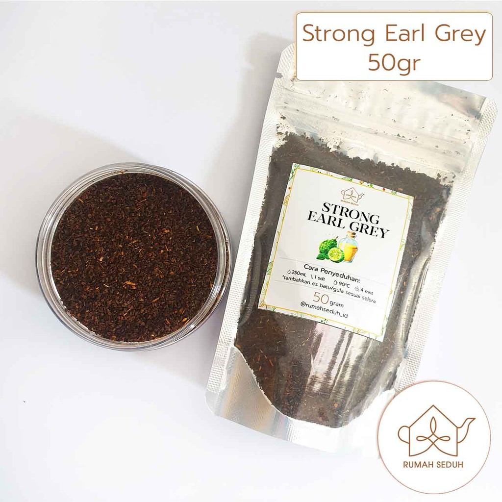 

50gr Strong Earl Grey with More Bergamot Oil - Lebih Pekat, cocok untuk milk tea