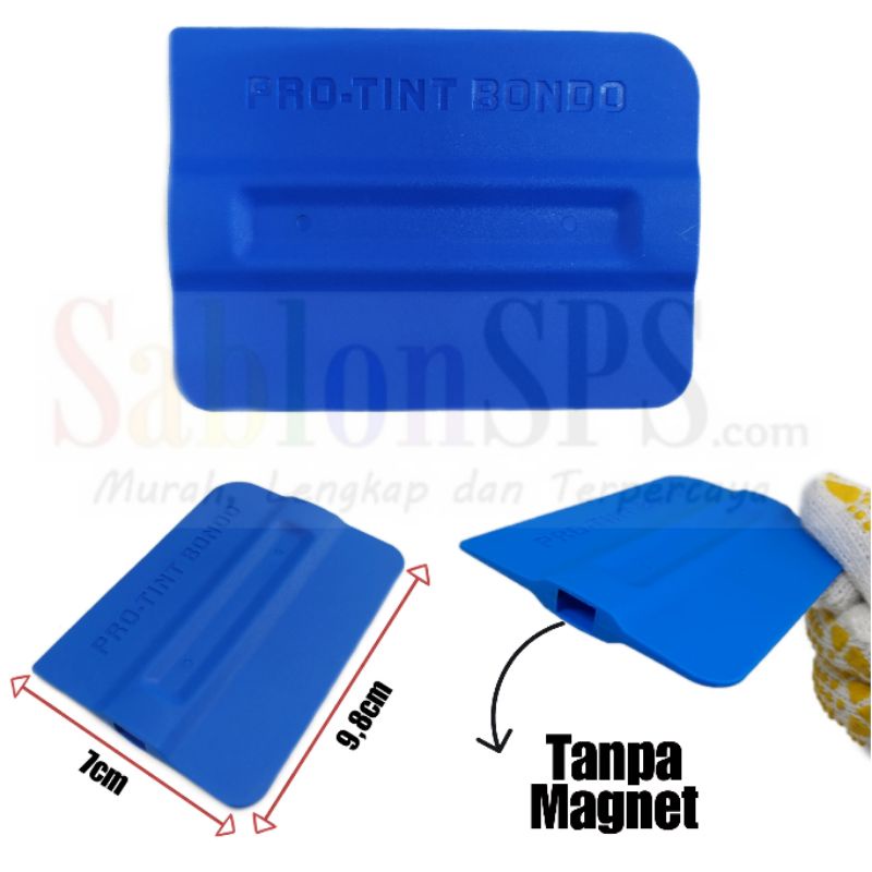 SCRAPER KAPE PRO-TINT BONDO TANPA MAGNET ALAT PASANG STIKER