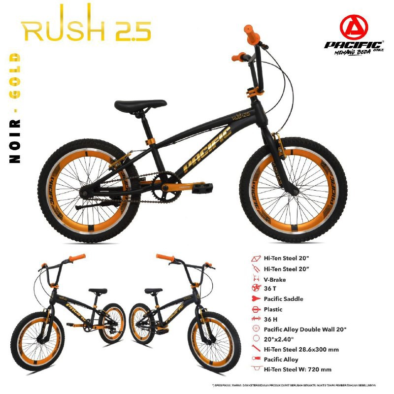 Sepeda BMX 20 Pacific Rush 2.5