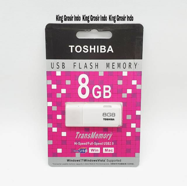 Flashdisk TOSHIBA HAYABUSA 8GB 8 GB Flashdrive Original OEM