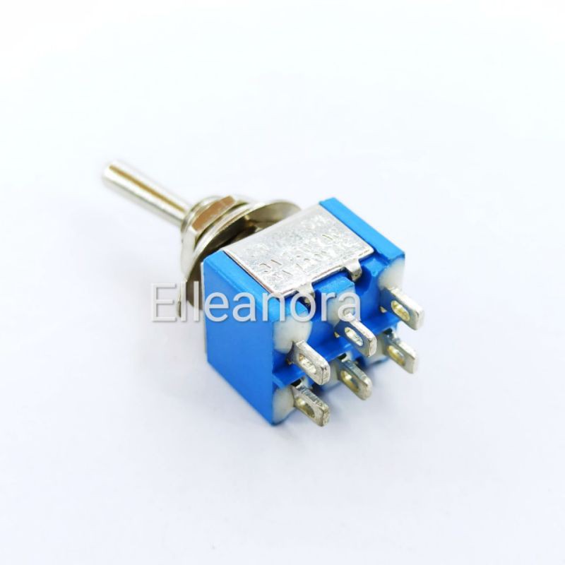 Saklar Toggle Mini 6Pin On On