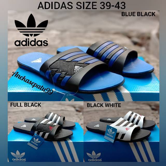 Sandal Adidas - Sendal Adidas Selop - Sendal Santai - Sandal Sporty