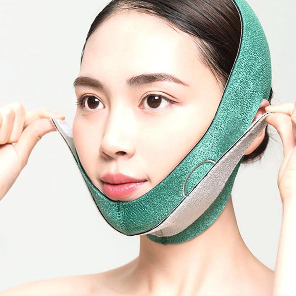 Sabuk Penirus Wajah Face Lifting Mask Anti Wrinkle Belt / Alat Penirus Wajah