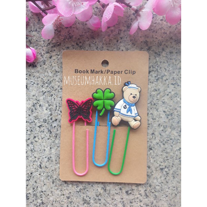 

Cartoon Paper Clip /Book Mark /Klip Kertas