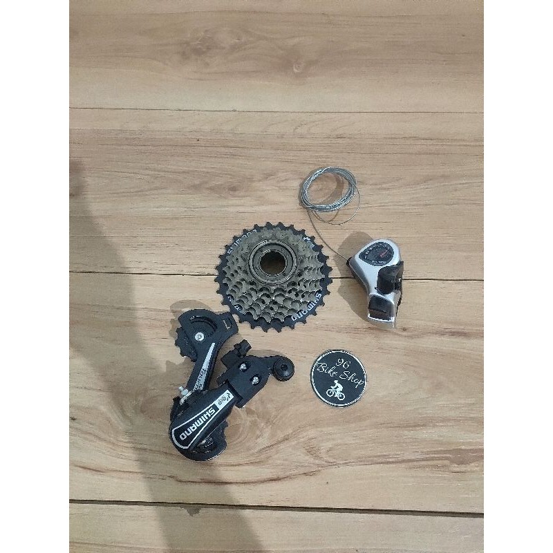 GROUPSET MINI SHIMANO 7 SPEED KANAN - Sepeda lipat