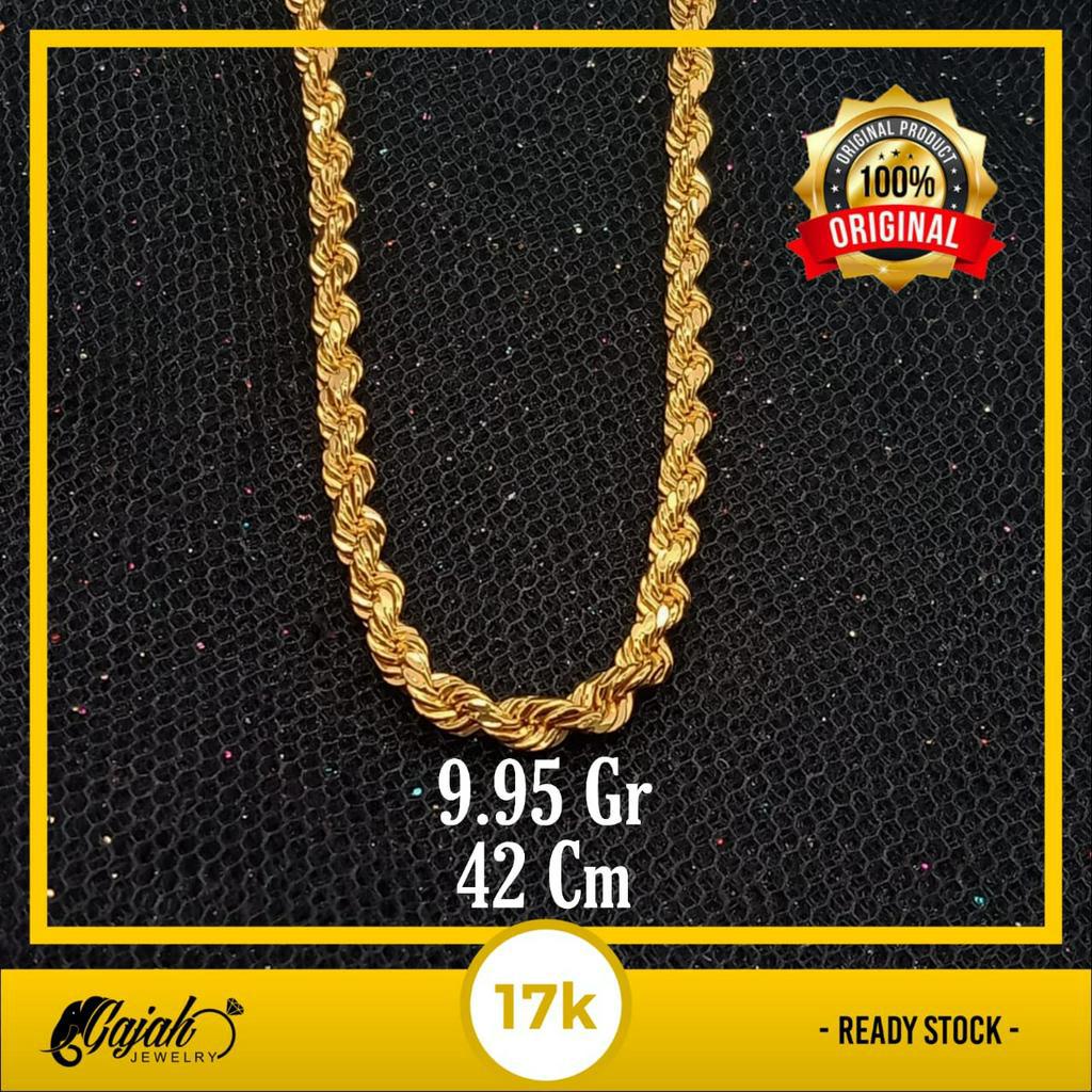 Kalung Emas 17K - 9.95 Gr Kadar 750 - 4978