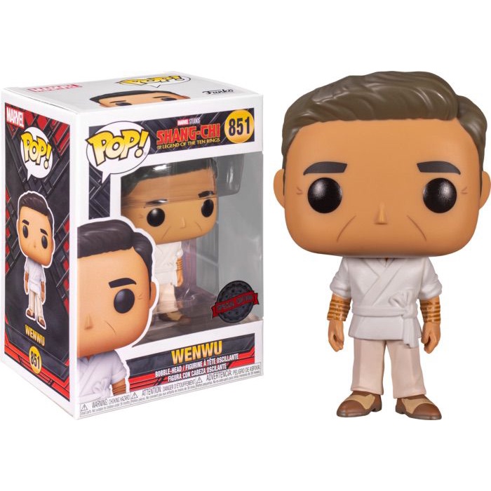 Funko Pop Exclusive Marvel Shang-Chi - Wenwu in White Outfit