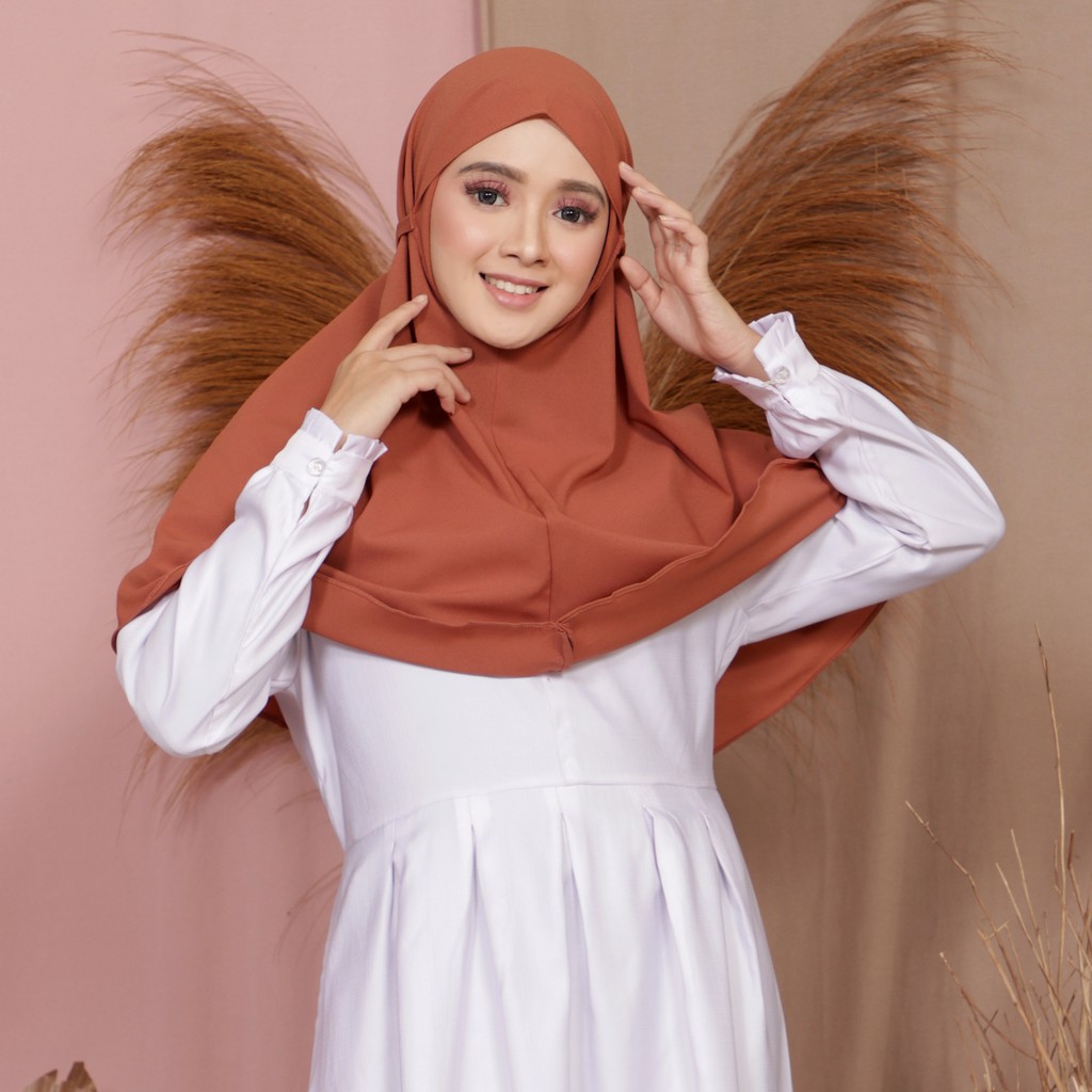 Bergo Maryam Diamond Stretch Hijab instan-2