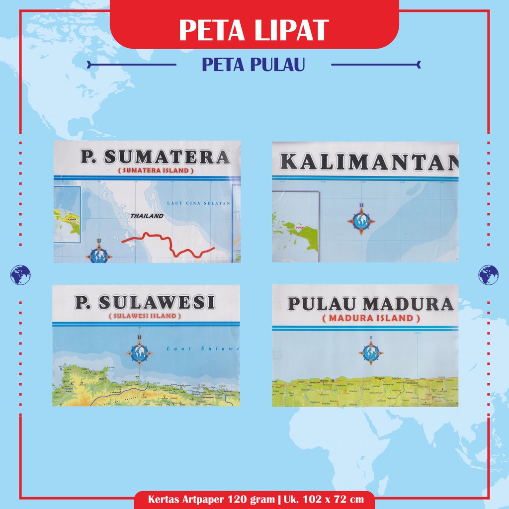 

Peta Lipat Pulau Sumatera Peta Pulau Kalimantan Peta Pulau Sulawesi Peta Pulau Madura