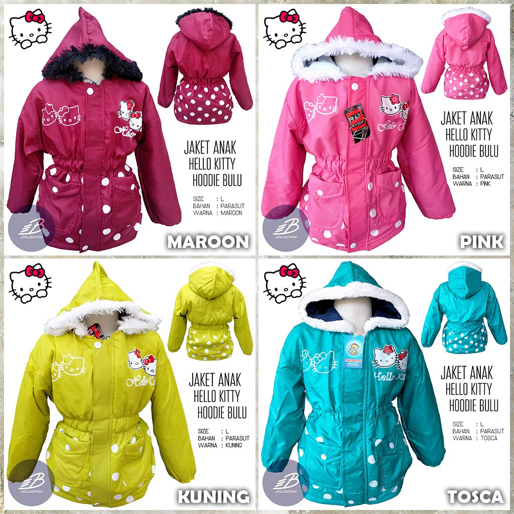 44 Koleksi Model Jaket Anak Hello Kitty Gratis