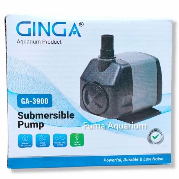 PROMO GINGA 3900 GA-3900 POMPA CELUP FILTER KOLAM AQUARIUM HIDROPONIK LOW WATT POWER HEAD SUBMERSIBLE PUMP