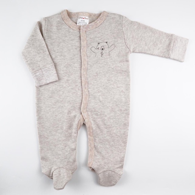 Sleepsuit motif happy bear bahan 100% cotton