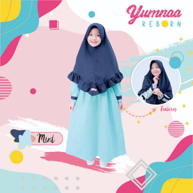 TERBARU Gamis Yumna Reborn Junior
