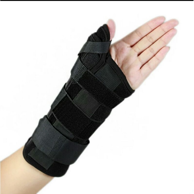 wrist splint dengan thumb splint two in one stabilizer penopang brace