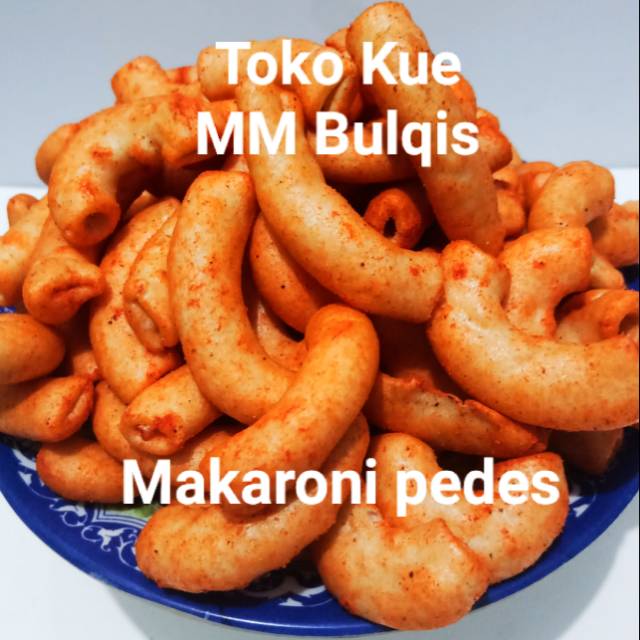 

Makaroni pedes, garing dan renyah
