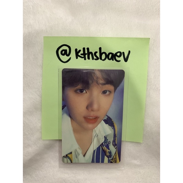 PHOTOCARD BTS PERSONA 4 MIN YOONGI SUGA OFFICIAL (booked)