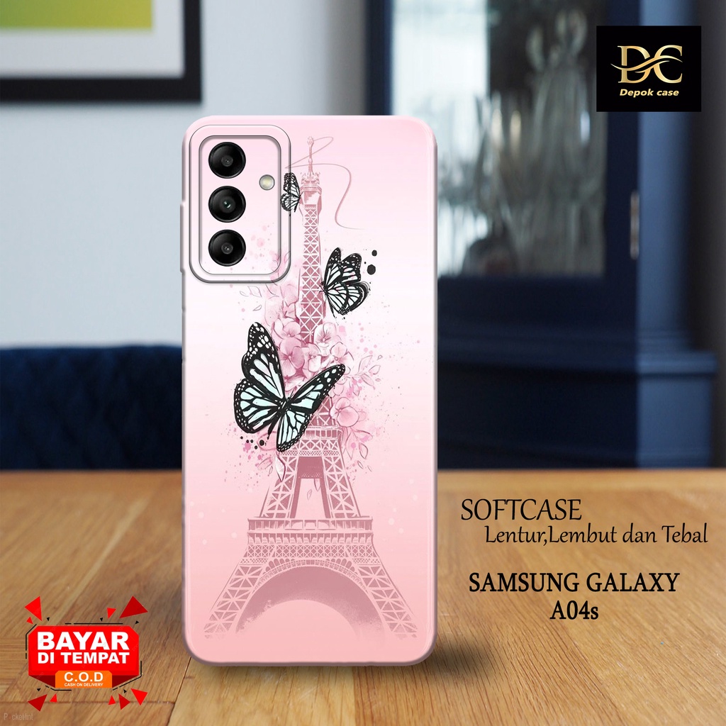 Case Samsung A04s Terbaru - Fhasion Case PARIS - Casing Hp Samsung Galaxy A04s Terbaru - Softcase Hp