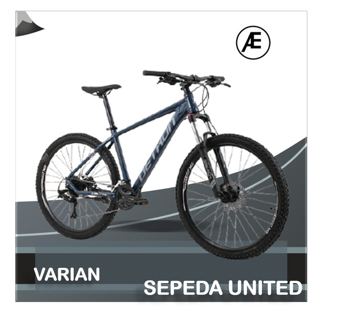 UNITED DETROIT M1 BIKE SEPEDA GUNUNG MTB NEW ALL (M) 27,5-27SP (20.1)