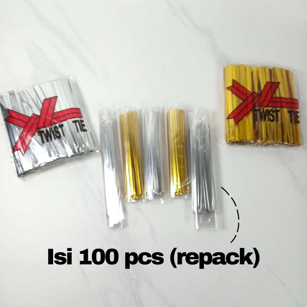 

Kawat Pengikat Souvenir /Tali Ikat Plastik / Pita Kawat