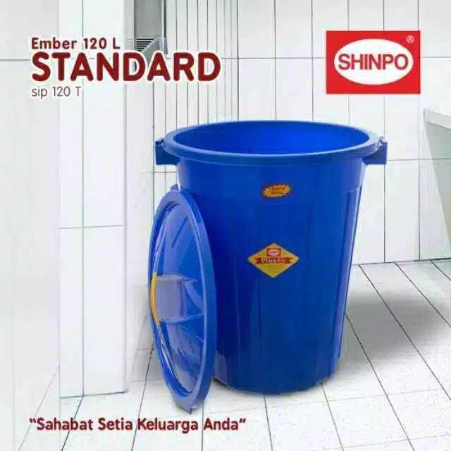 EMBER AIR - EMBER PLASTIK SHINPO BESAR 120 L - EMBER SHINPO UK.120 LIT