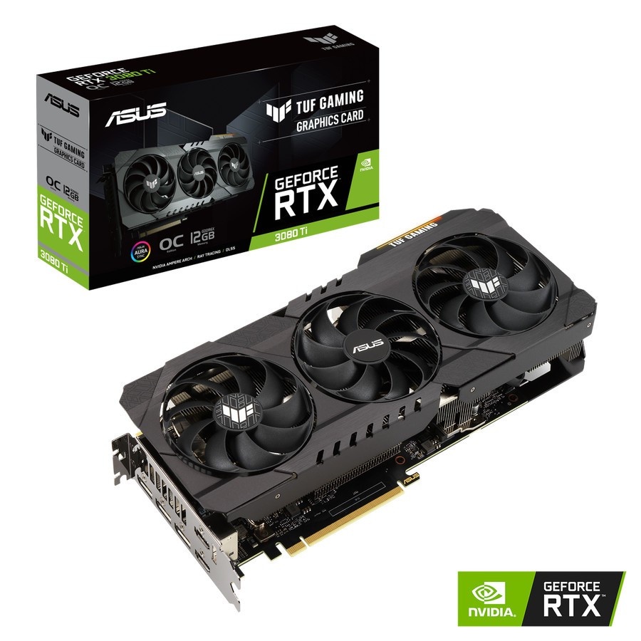 ASUS TUF RTX 3080 Ti 12GB OC GAMING 12G 3080Ti GDDR6X VGA NVIDIA