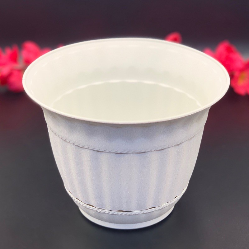 pot bunga plastik Lucky Star 15cm