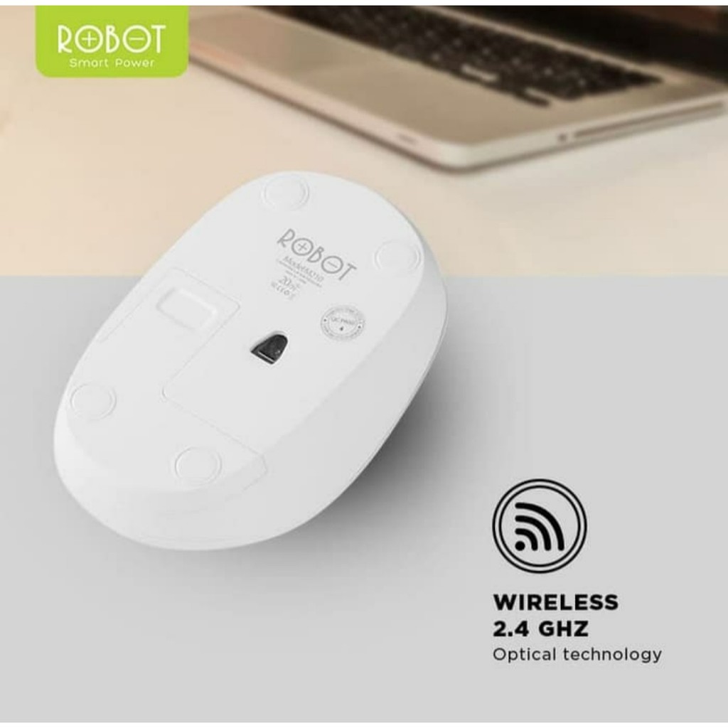 KHANZAACC ROBOT M210 2.4G WIRELESS OPTICAL MOUSE