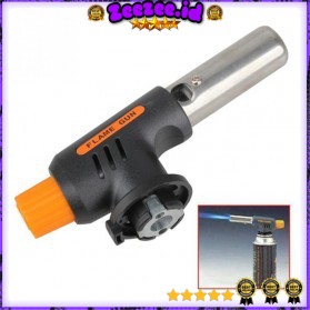 Firetric Flame Gun Portable Gas Torch - 807 - Black/Yellow