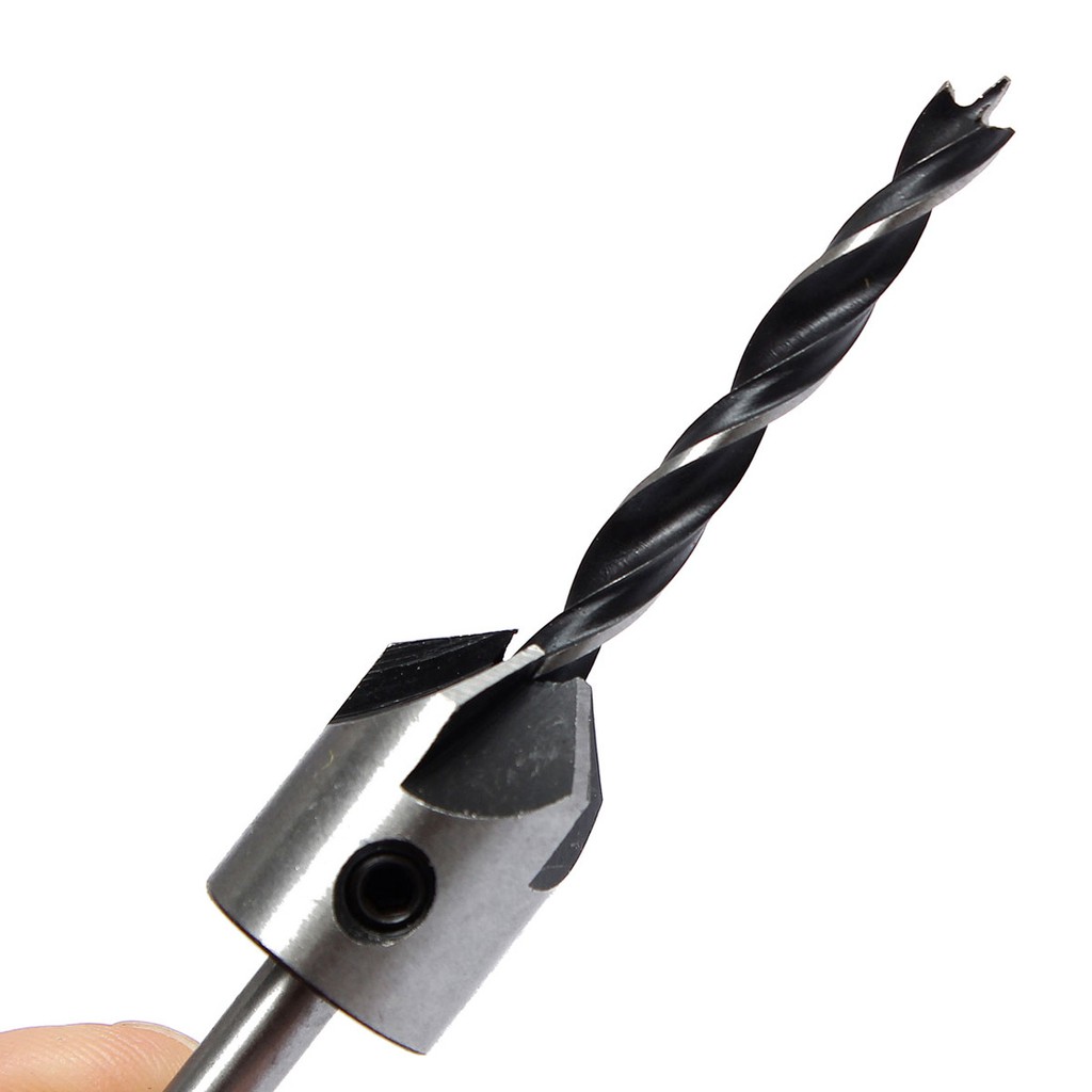 Mata Bor Drill Bit Countersink 3mm HSS + Kunci Inggris