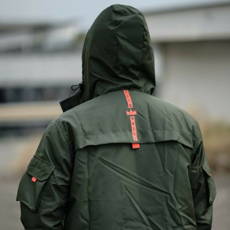 BGSR Jaket Windbreaker ARMOR Waterproof