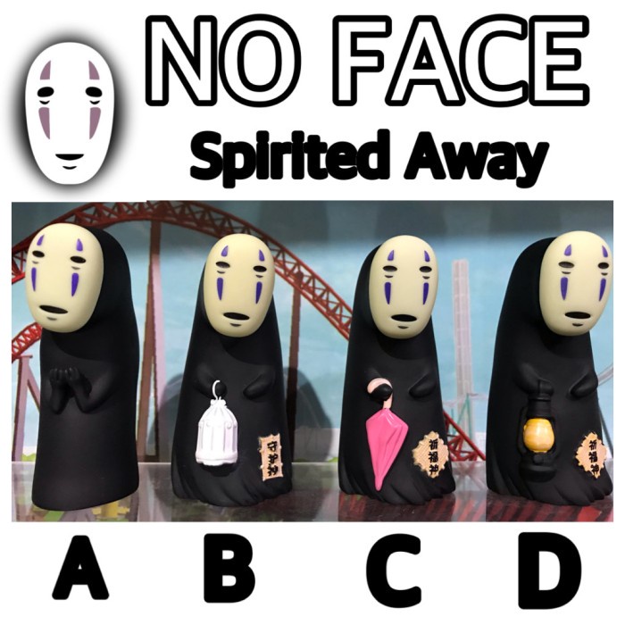 Studio Ghibli Spirited Away NO FACE - Kaonashi Action Figure - A. POLOS