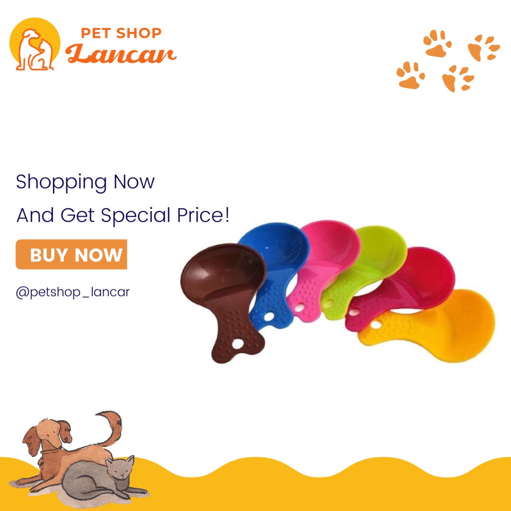 PET FOOD SCOOP - SENDOK MAKANAN ANJING KUCING