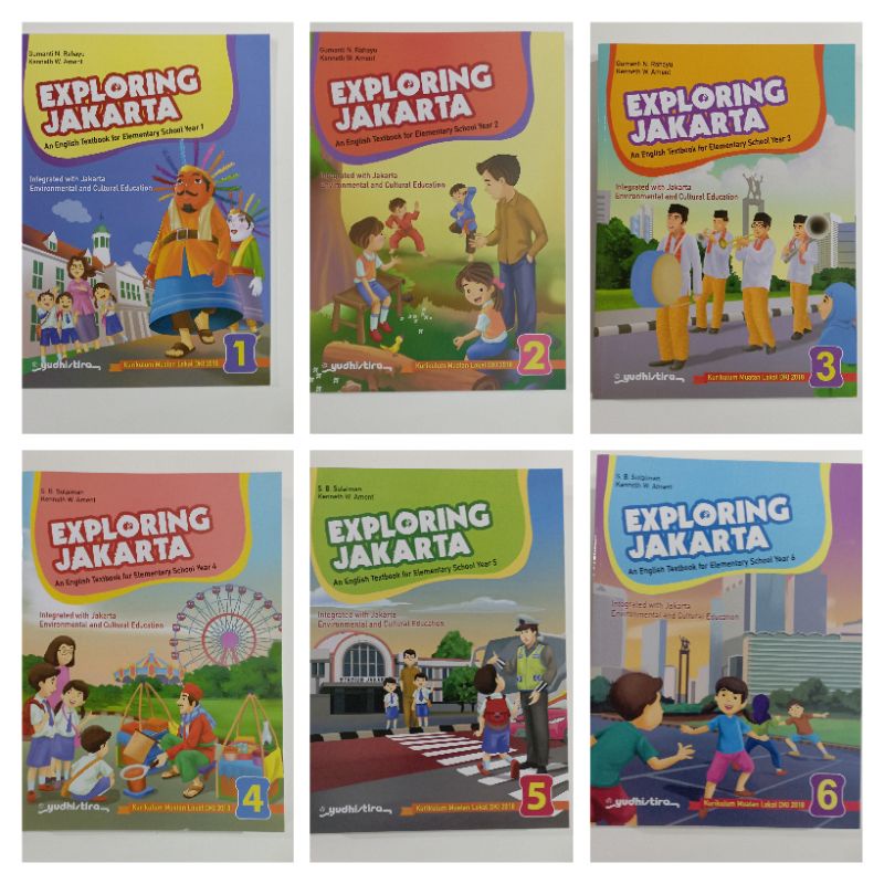 EXPLORING JAKARTA SD KELAS 1,2,3,4,5,6 REVISI KURIKULUM 2013
