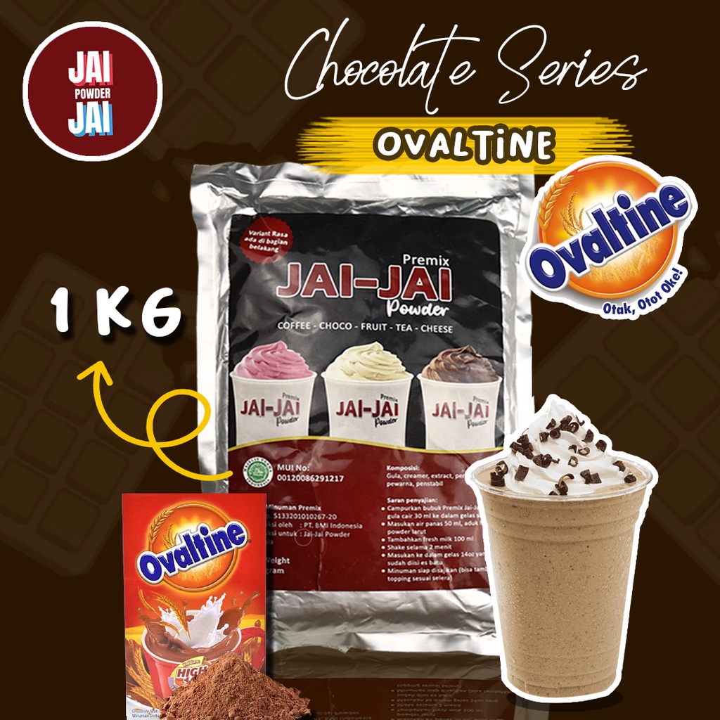 

Bubuk Minuman 1kg - OVALTINE - Jai Jai Powder