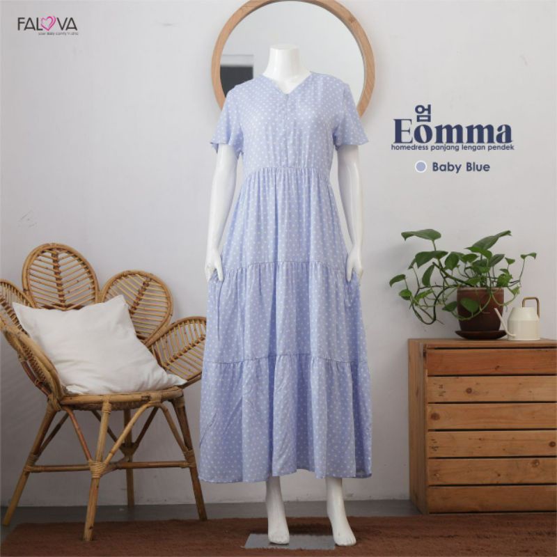 Daster Dress murah rayon viscose EOMMA by Falova