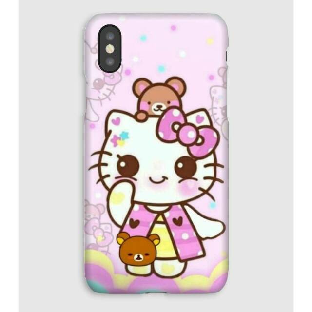 HELLO KITTY CUSTOM CASE PREMIUM SOFTCASE HARDCASE FULLPRINT VIVO S1 S1PRO Z1 Z1PRO Y71 Y17 Y91C DLL