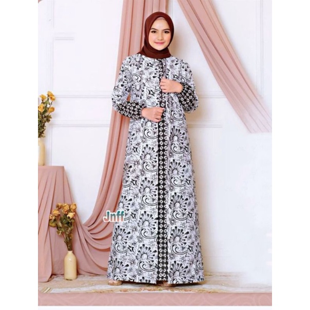 GAMIS BATIK REMEKAN BUSUI FRIENDLY ALLSIZE