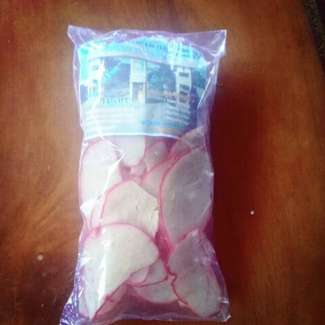 

Krupuk asli ikan tenggiri