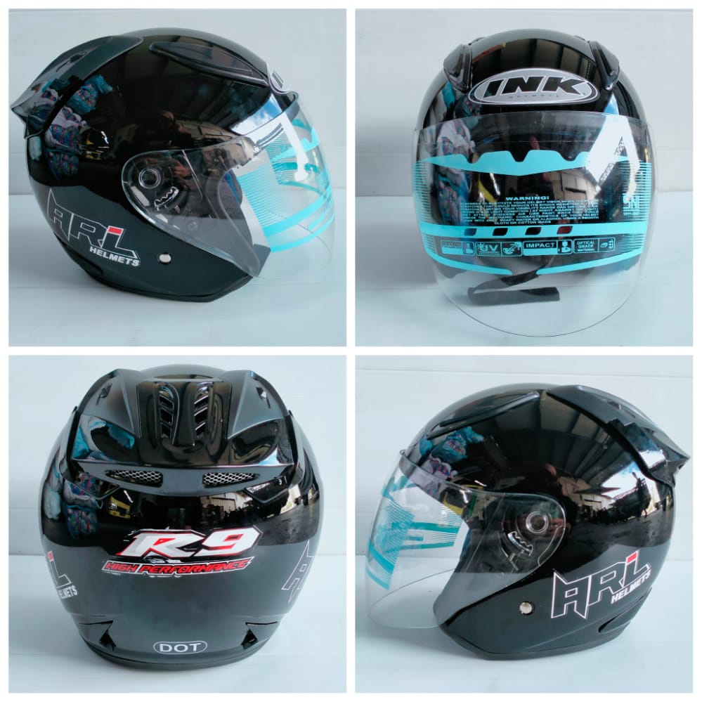 HELM R9 ARL (FREE PACKING KARDUS + STIKER)