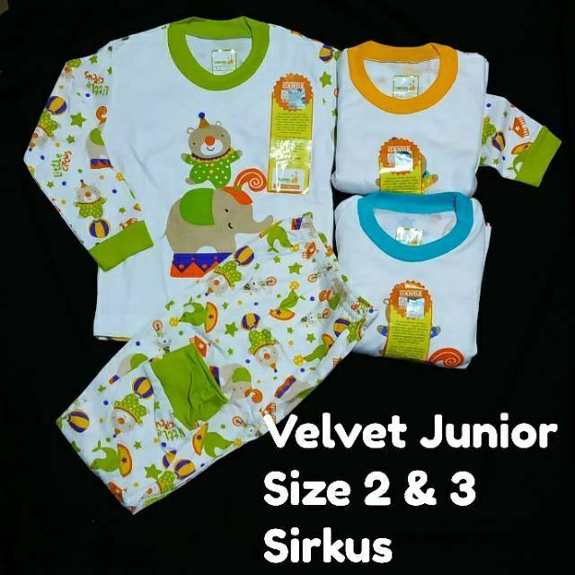 Velvet Junior Setelan Piyama Big Size (2)