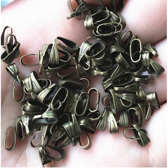 150Pcs Kancing Gantung Ukuran 4x8mm Untuk Membuat Perhiasan