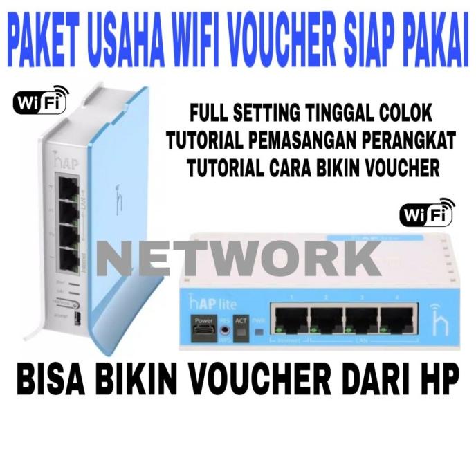 mikrotik rb941 paket usaha wifi voucher siap pakai full setting