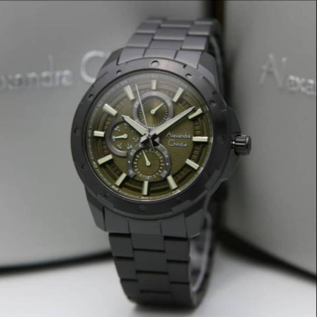 jam Tangan Pria Alexandre christie Ac 6538 men Original