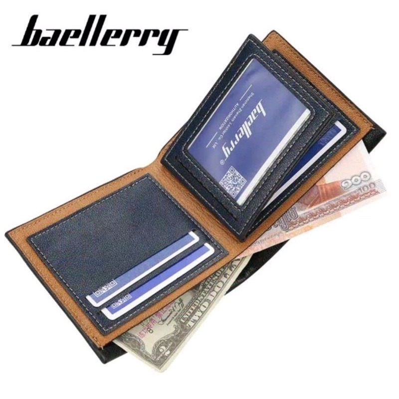 BAELLERRY / Dompet Pria Bahan Kulit PU Leather / DOMPET